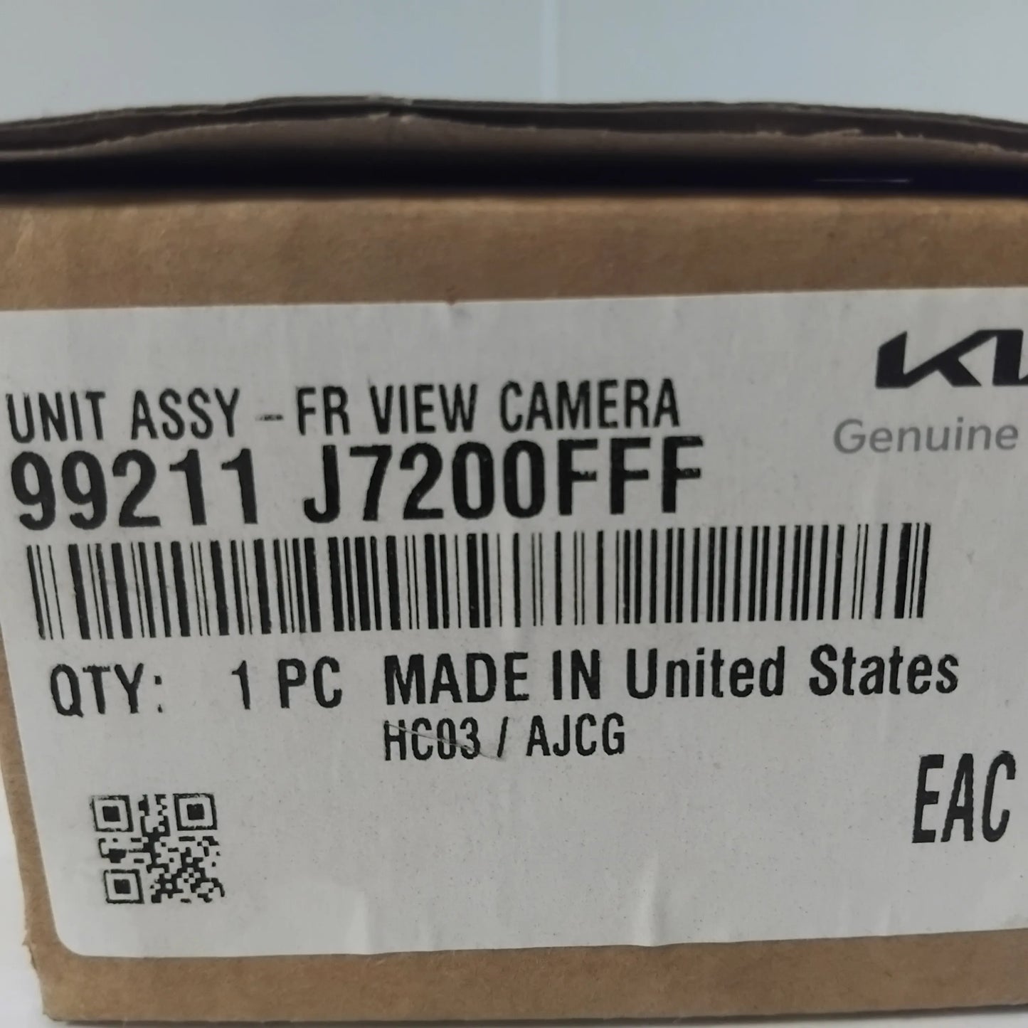 Genuine Windscreen Camera - Kia Ceed / Xceed / ProCeed 2019-2020 | 99211J7200FFF
