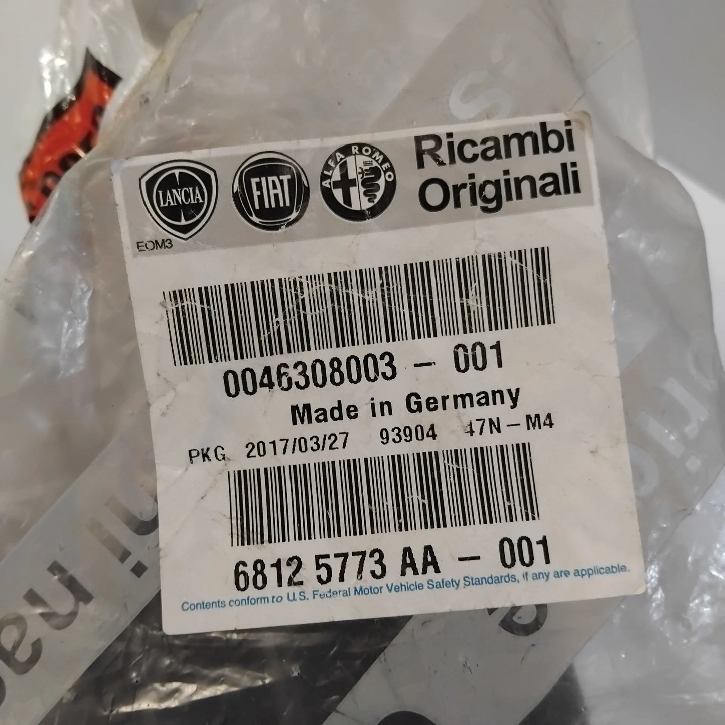 Genuine CV Boot - Fiat 500 / Panda | 46308003