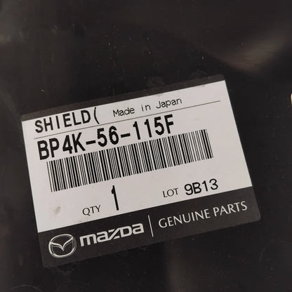 Genuine Front Left Fender Splash Shield - Mazda 3 2003-2005 | BP4K56115F