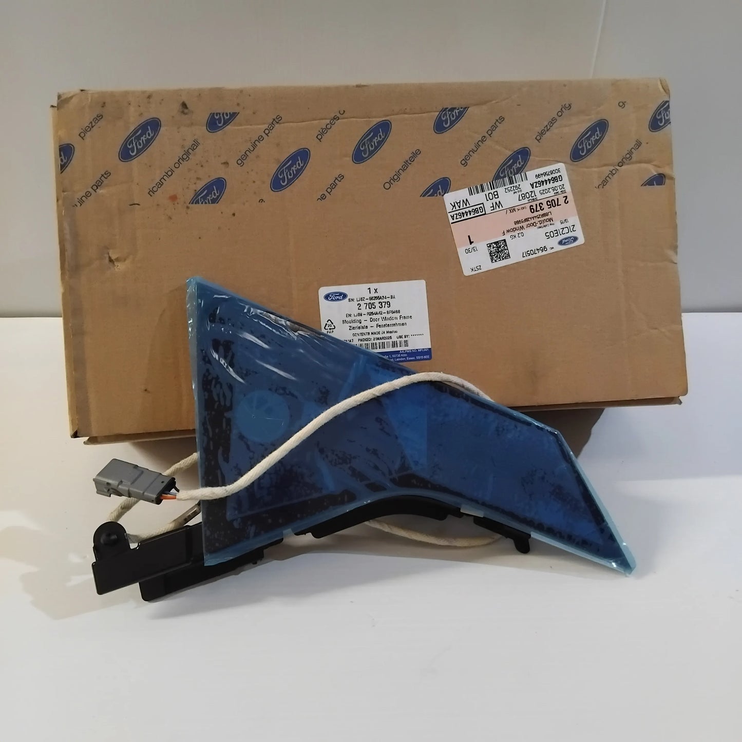 Genuine Rear Left Door Window Frame Moulding - Ford Mustang Mach-E | 2705379