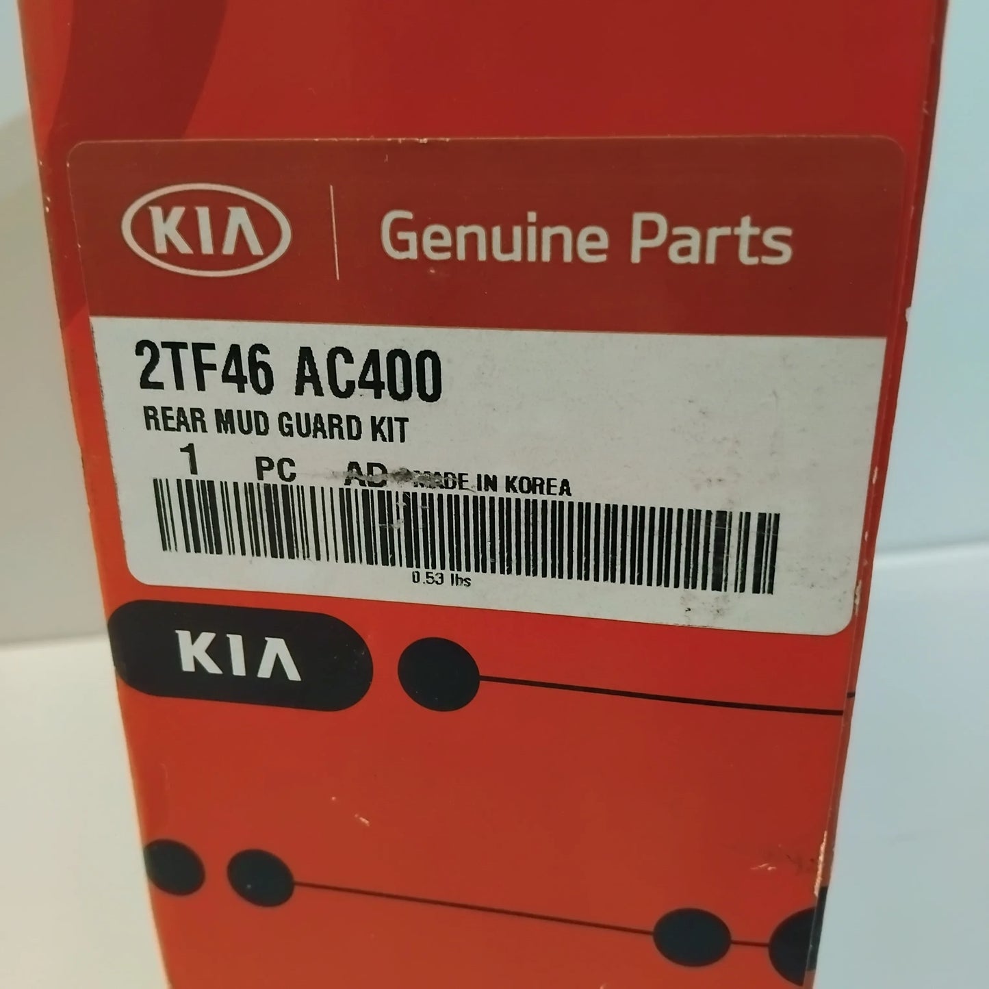 Genuine Rear Mud Guard Kit - Kia Optima 2014- | 2TF46AC400