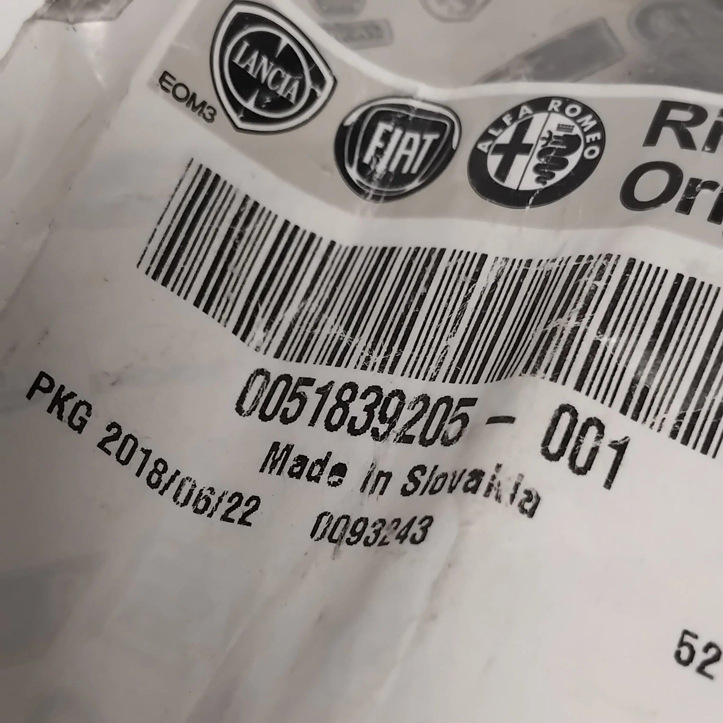 Genuine Fiat Bracket | 51839205