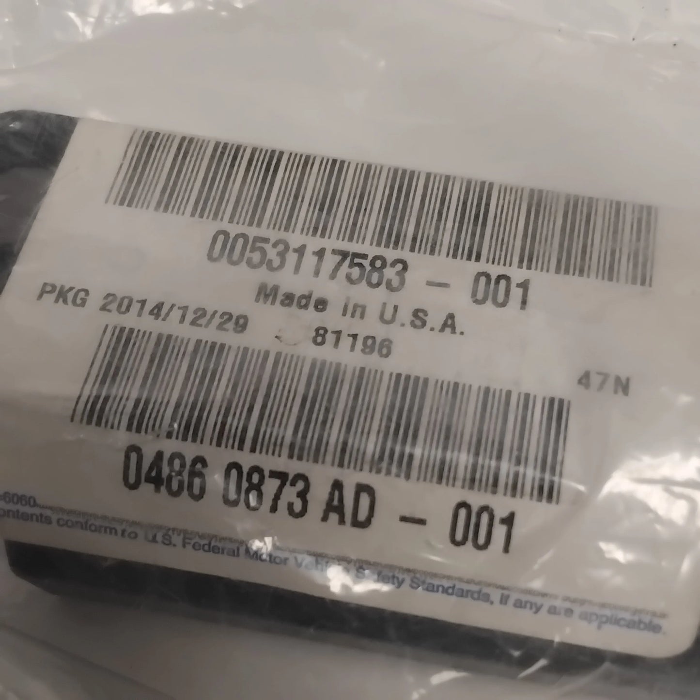 Genuine Jeep Rubber Bumper | K04860873AD