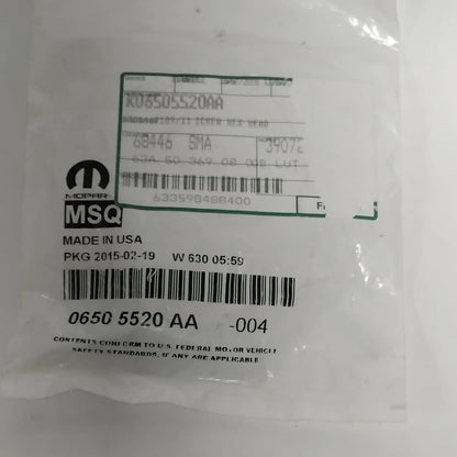 Genuine Jeep Screw | K06505520AA