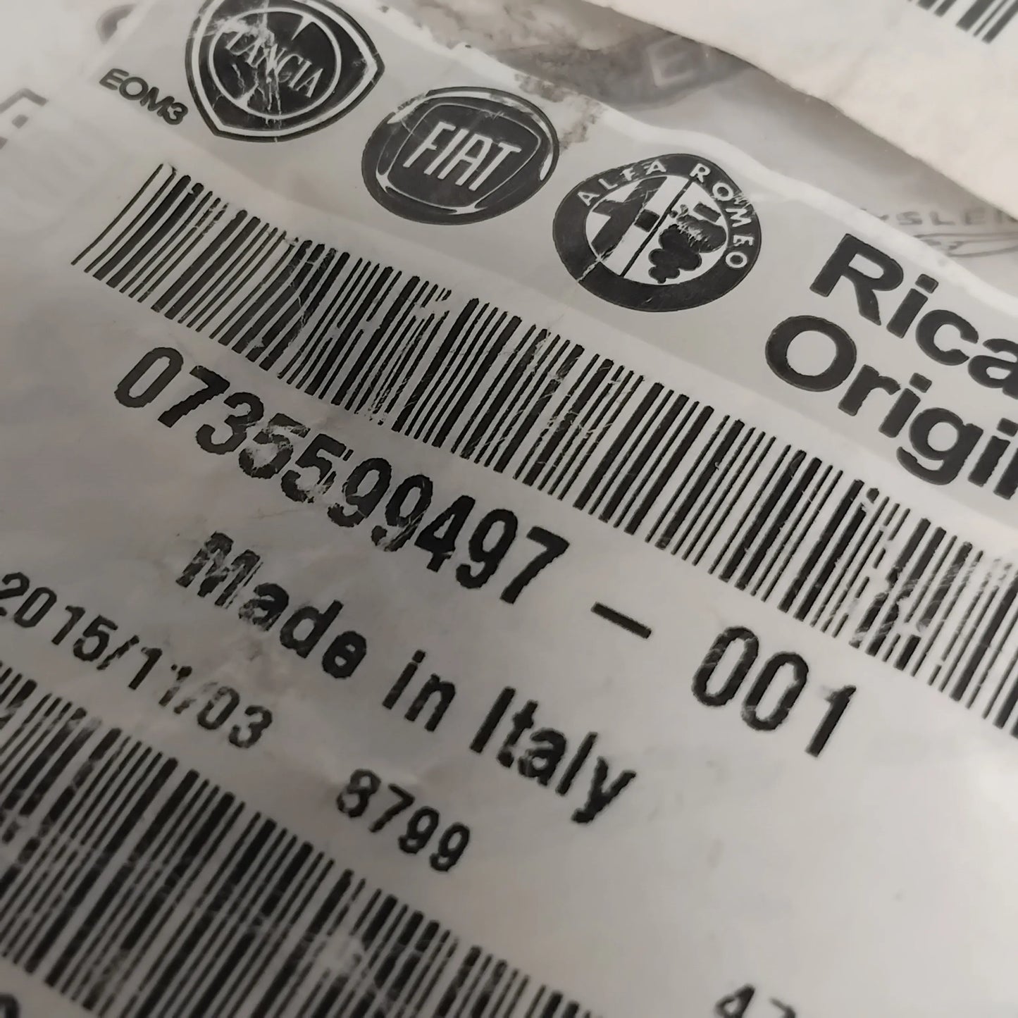 Genuine Fiat Plug | 735599497