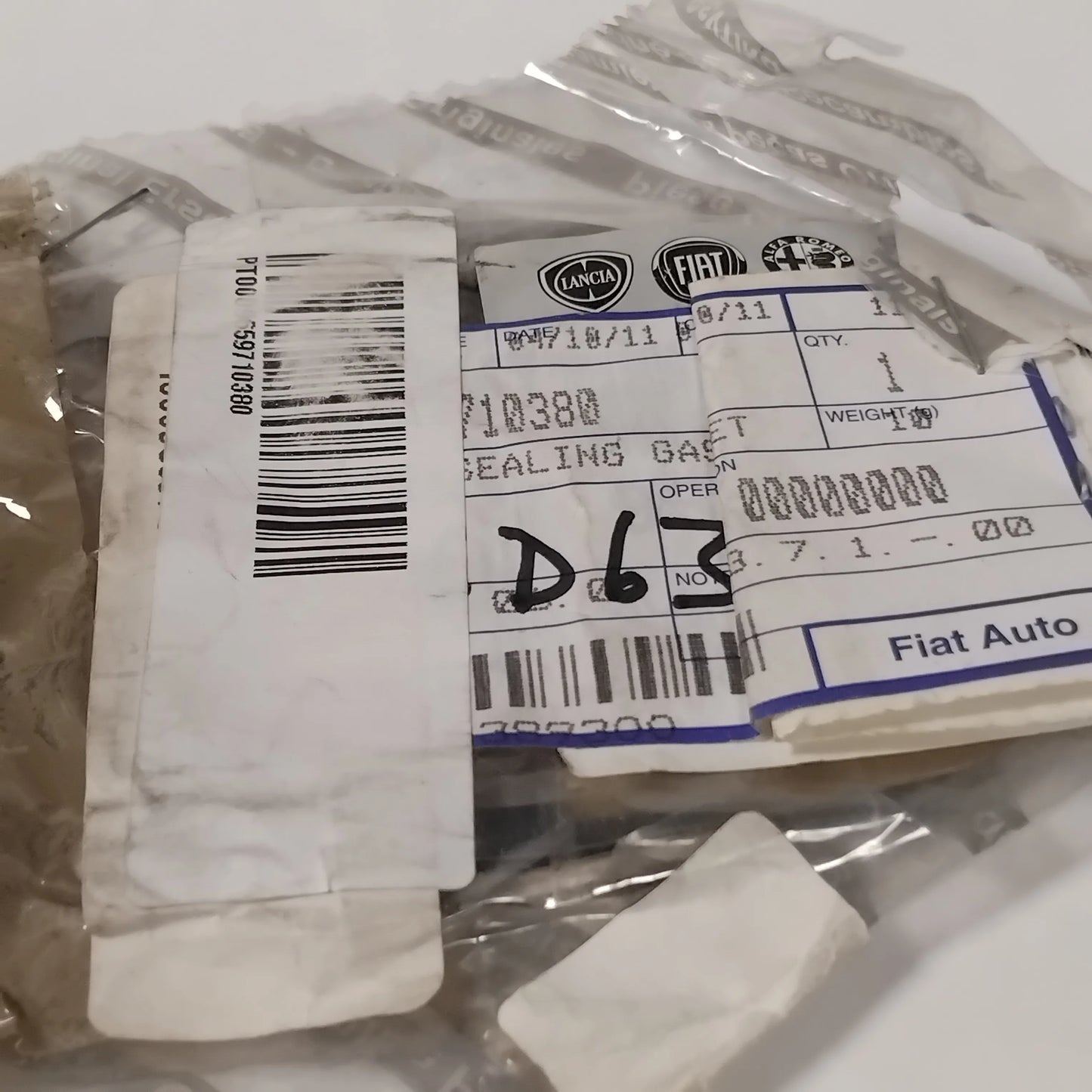 Genuine Fiat Sealing Gasket | 9659710380