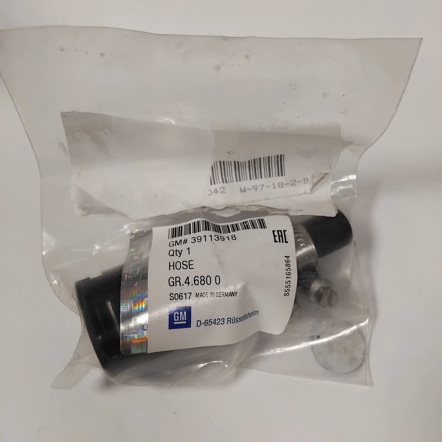 Genuine Vauxhall Pump Air Hose | 39113918