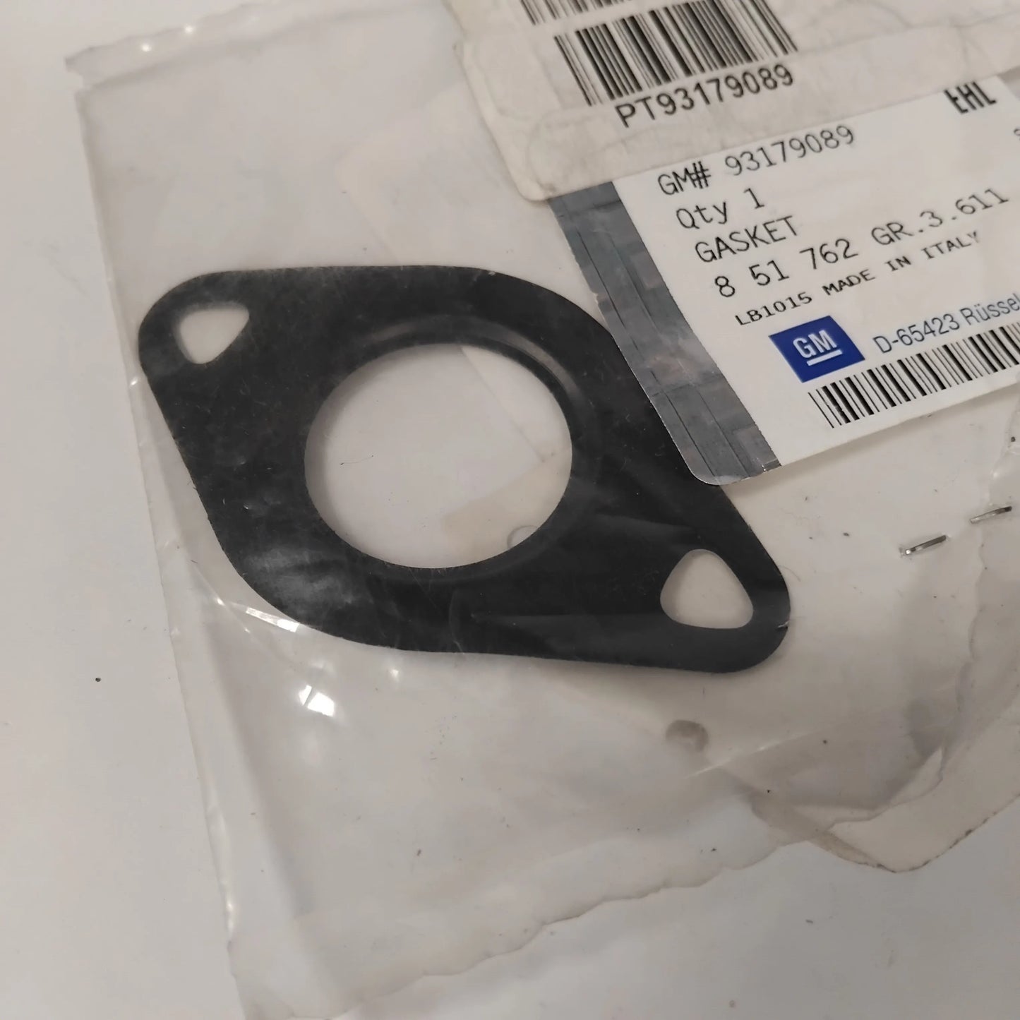 Genuine Vauxhall Gasket | 93179089