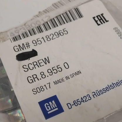 Genuine Vauxhall Screw | 95182965