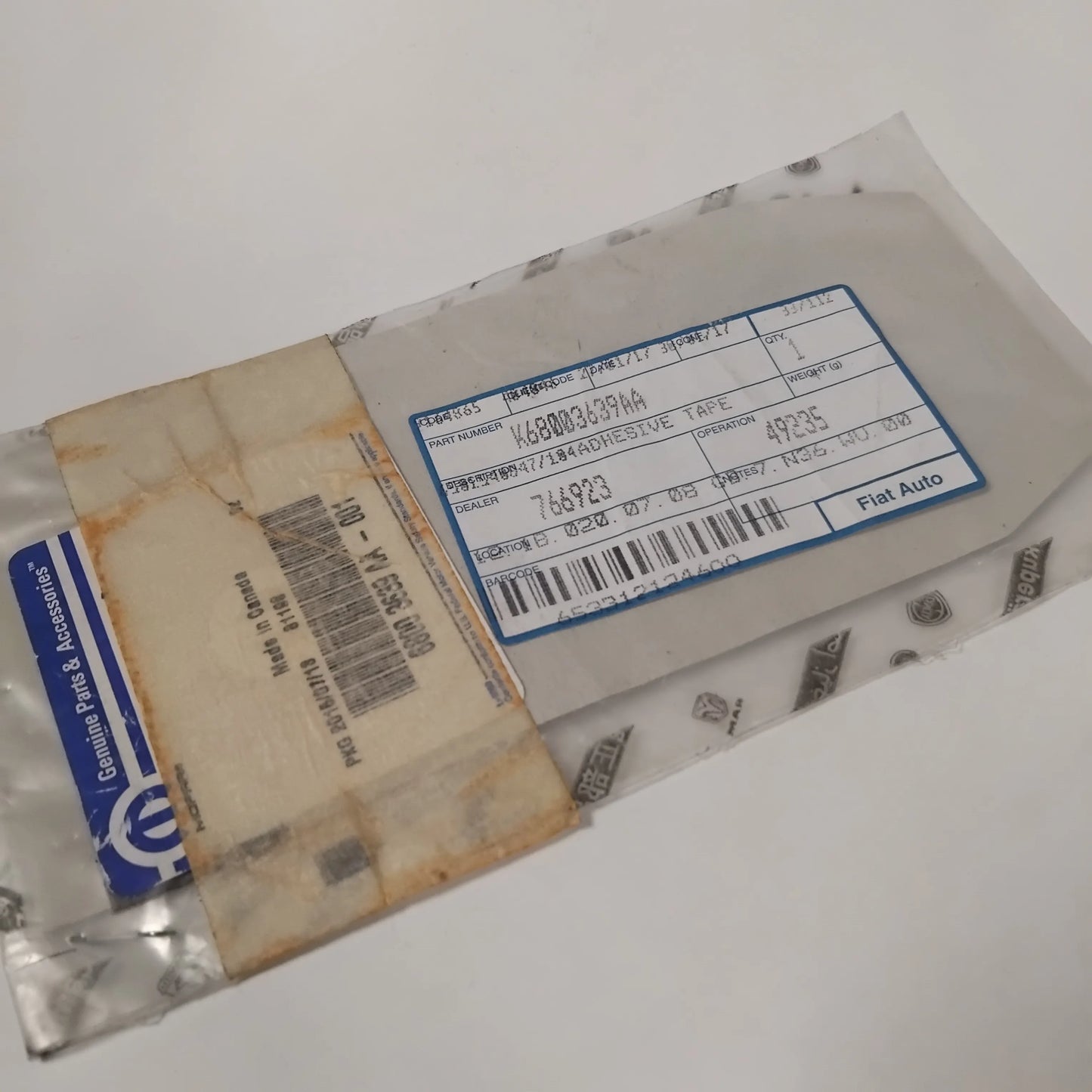 Genuine Jeep Adhesive Tape | K68003639AA
