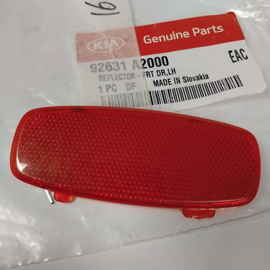 Genuine Kia Reflector-Frt Dr,Lh | 92631A2000