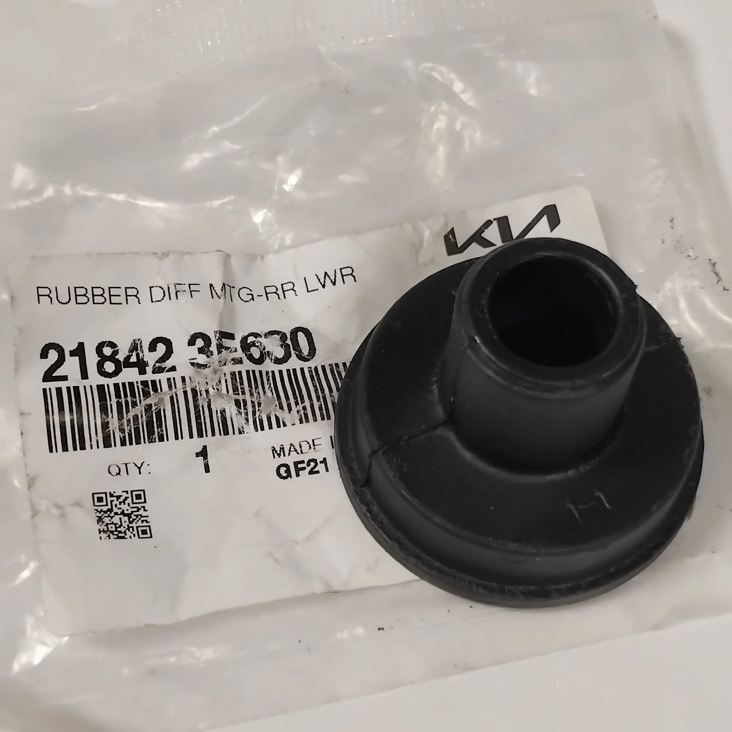 Genuine Kia Rubber Diff Mtg-Rr L | 218423E630