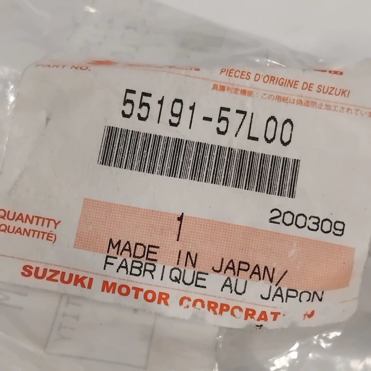 Genuine Suzuki Lock Pin Assy A6B424 | 55191-57L00-000