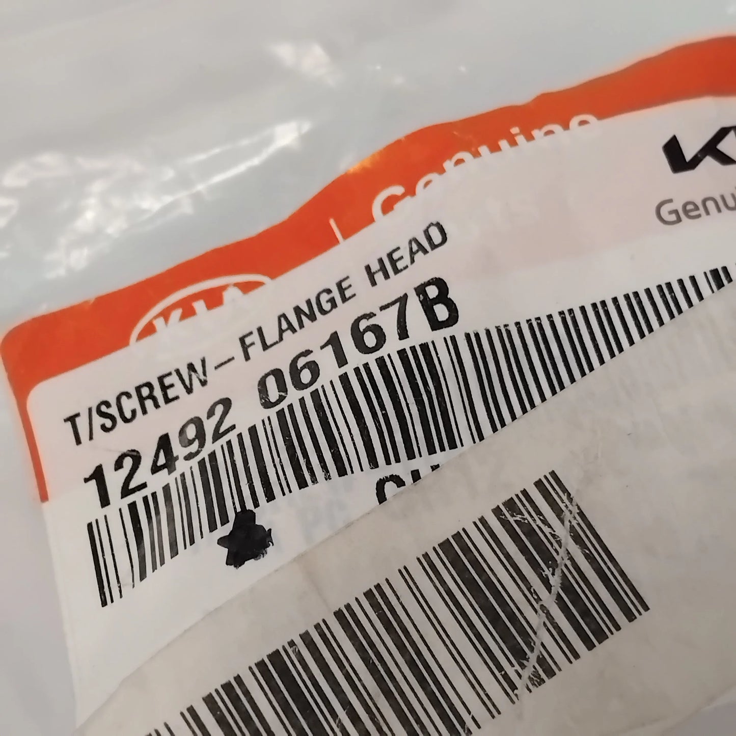 Genuine Kia T/Screw-Flange Head | 1249206167B