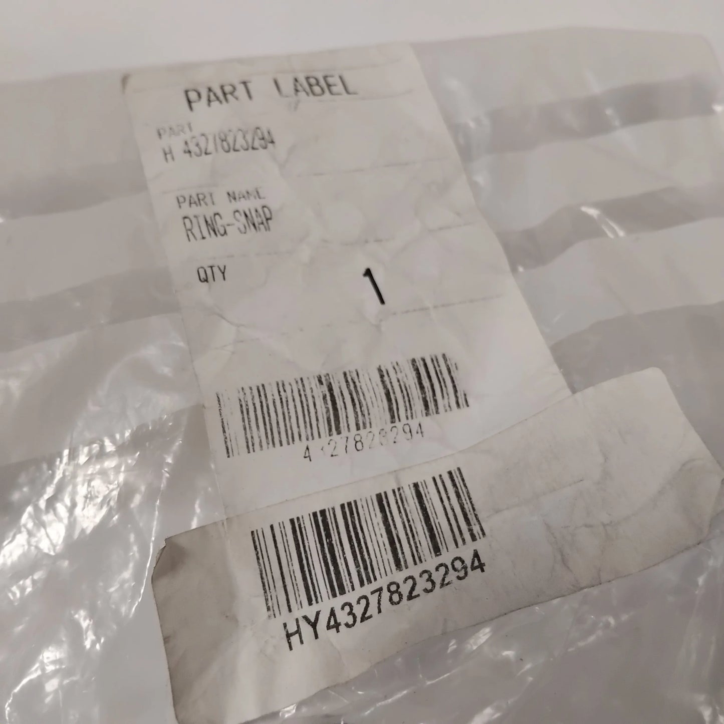 Genuine Hyundai Ring-Snap | 4327823294