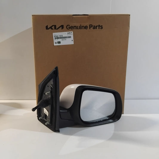 Genuine Driver Side Wing Mirror - Kia Picanto 2011-2017 | 876201Y010