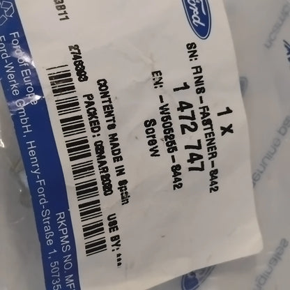 Genuine Ford Screw | 1472747