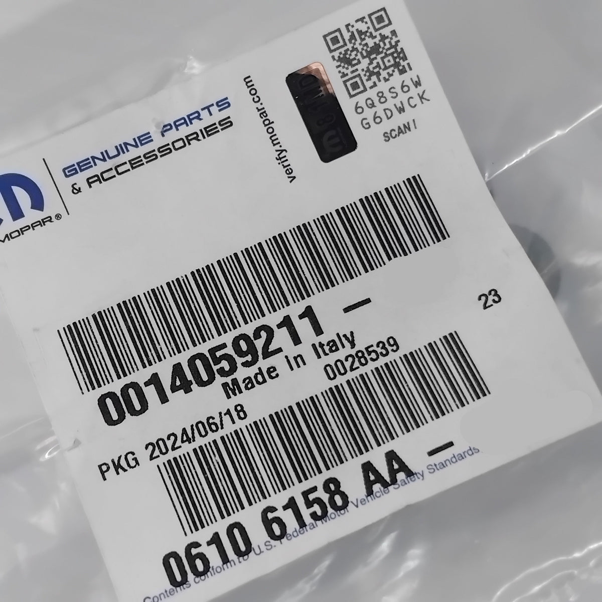 Genuine Fiat Nut | 14059211