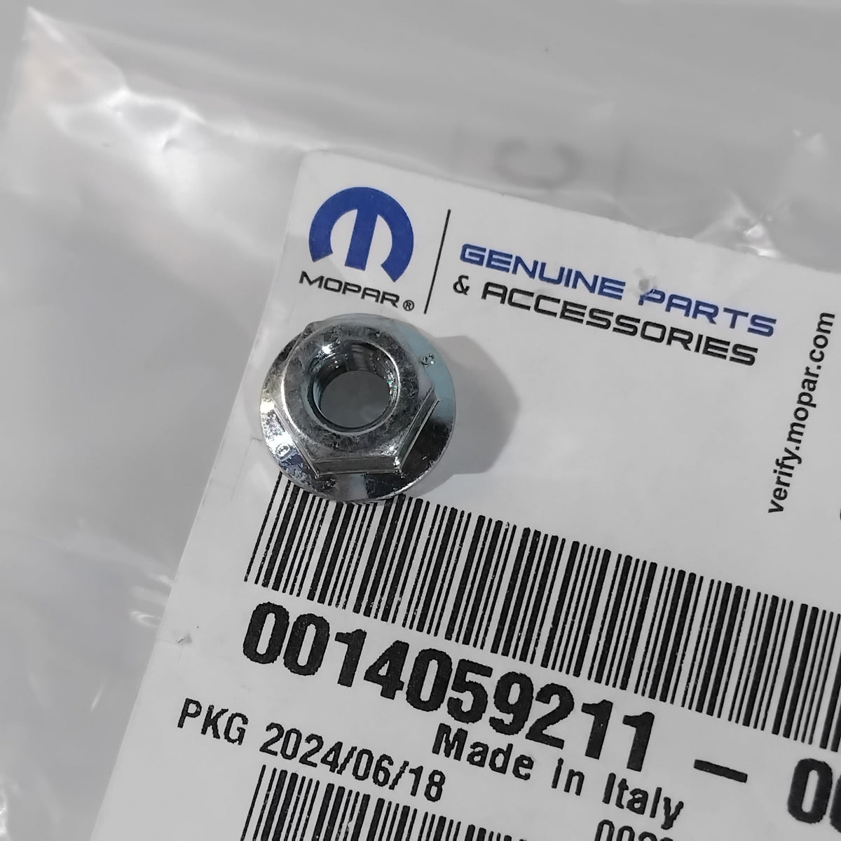 Genuine Fiat Nut | 14059211