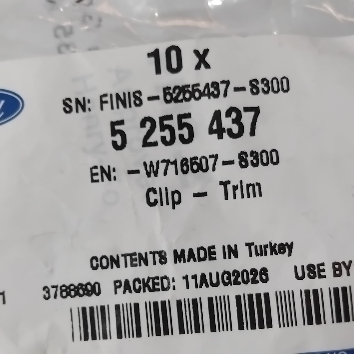 Genuine Ford Clip - Trim | 5255437