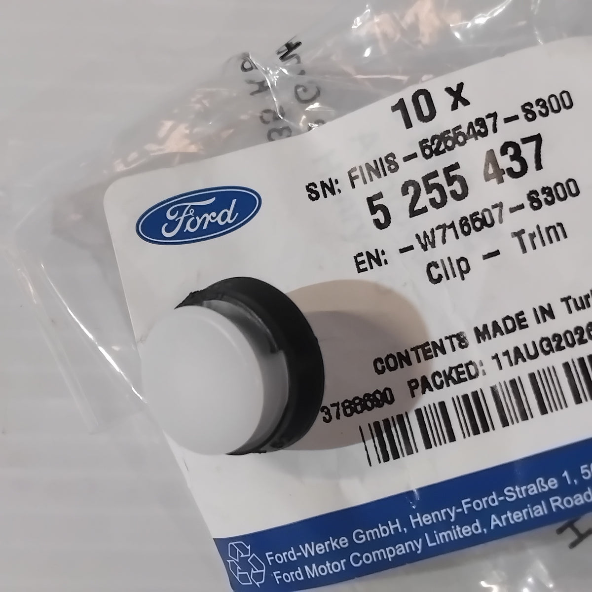 Genuine Ford Clip - Trim | 5255437