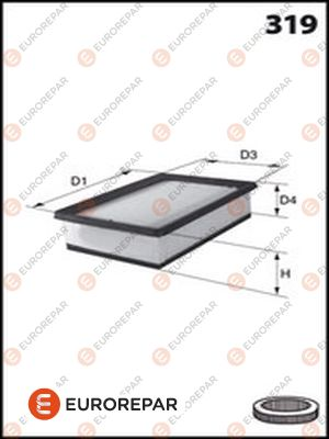 Eurorepar Air Filter | E147046