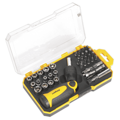 Sealey Socket & Bit Set 46Pc Ratchet | S0978