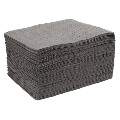 Sealey Spill Absorbent Pad Pack Of 100 | SAP01