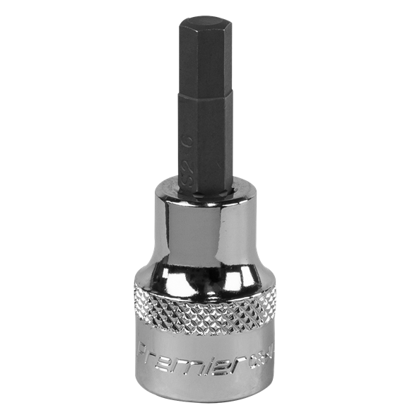 Sealey Hex Socket Bit 6Mm 3/8""Sq Dri | SBH009