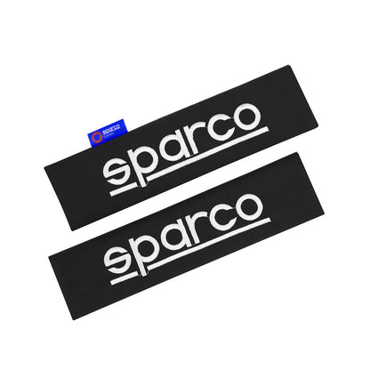 Sparco Seat Belt Pads Black | SPC1204BK