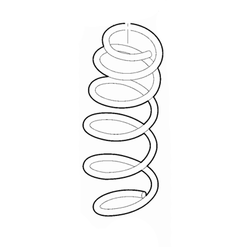 Genuine Front Suspension Spring - Fiat Tipo 2015-Onwards 1.6 Diesel | 52097411