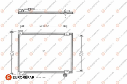 Eurorepar A/C Condenser | E163186