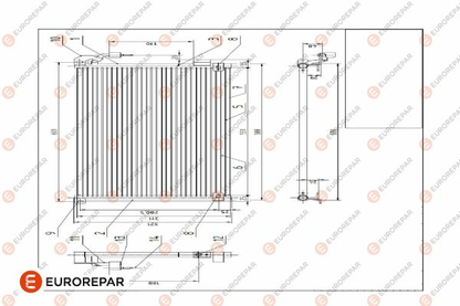Eurorepar A/C Condenser | E163394