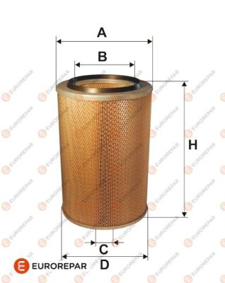 Eurorepar Air Filtering Element | E147148