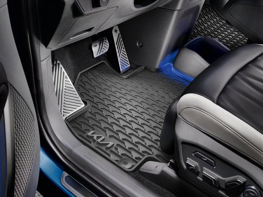 Genuine Front Rubber Mats - Kia EV9 / EV9 GT / EV9 GT-Line RHD | DO131ADE101