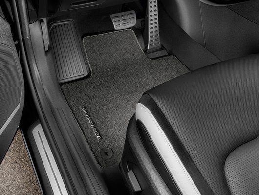 Genuine Velour Carpet Mats - Kia Sportage HEV / HEV GT-Line RHD | CJ143ADE10