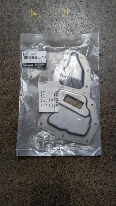 Genuine Mazda Strainer Oil | BU0119815