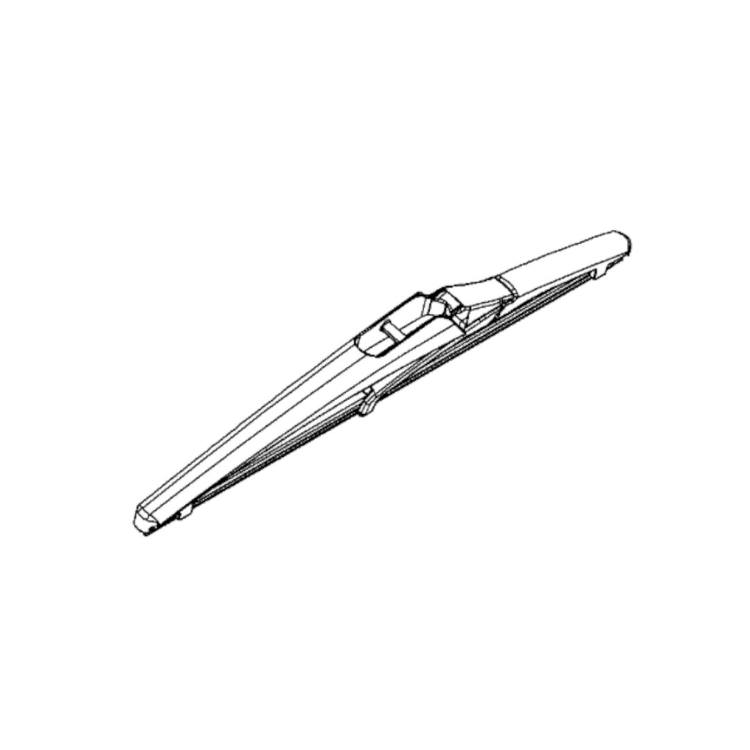 1x Genuine 230mm Rear Wiper Blade - Vauxhall Astra H 2004-2014 | 93195999