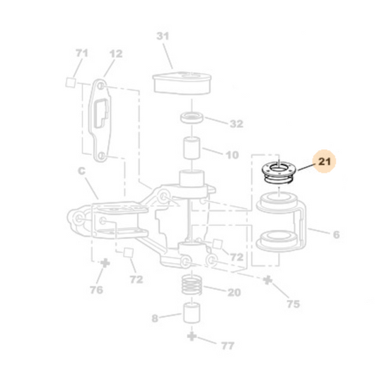 Genuine Gearshift Return Spring - Citroen Ds5 2011-2021 Petrol | 253963