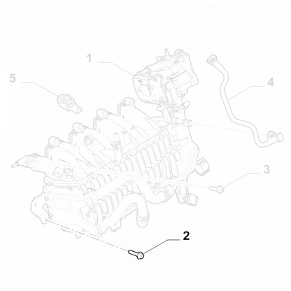 Genuine Intake Manifold Screw - Jeep Compass / Fiat 500X | 55284237