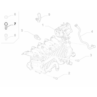 Genuine Manifold Intake Screw - Jeep Compass / Fiat 500X 1.0 Petrol | 55284243