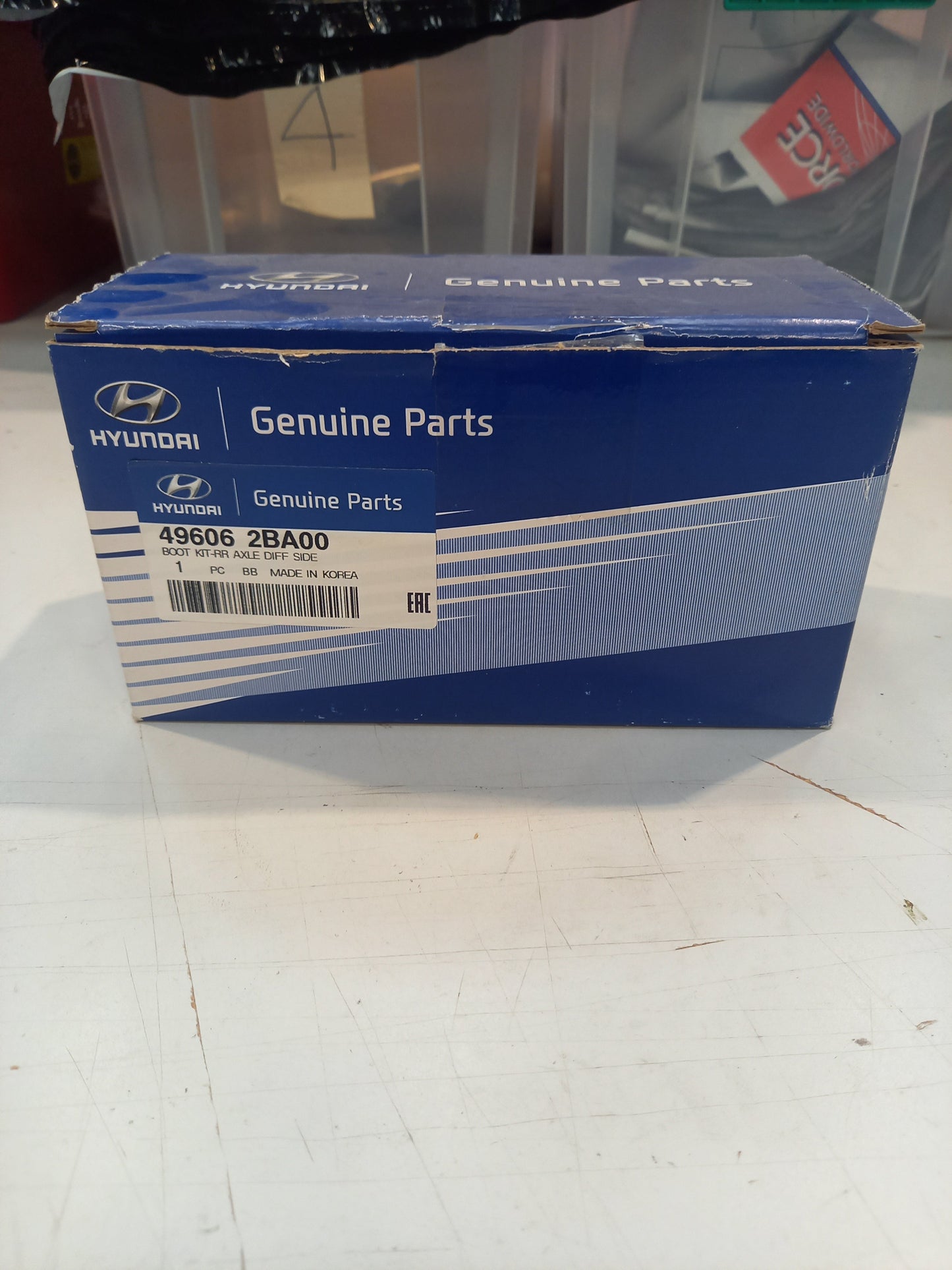 Genuine Hyundai Boot Kit-Rr Axle Dif | 496062BA00