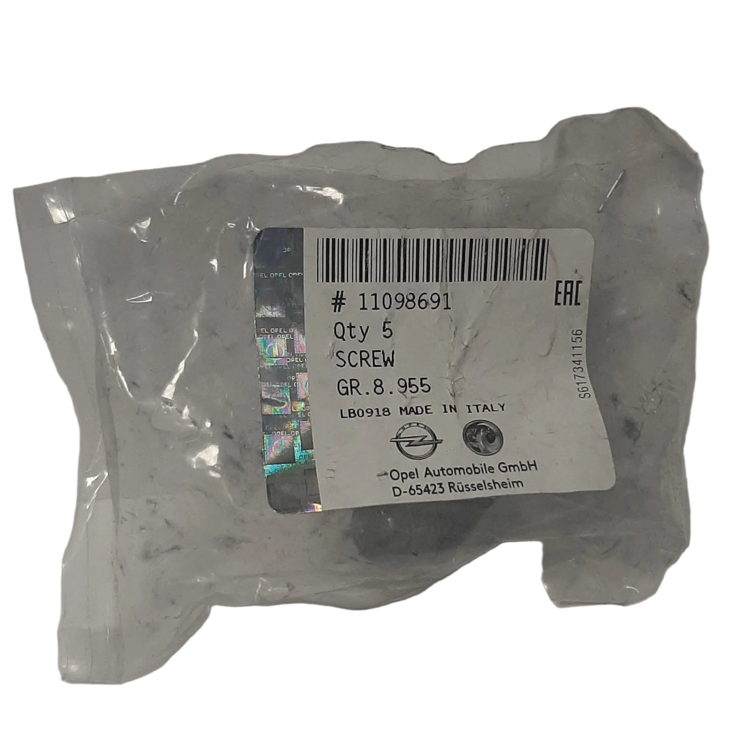 Genuine Vauxhall Screw | 11098691