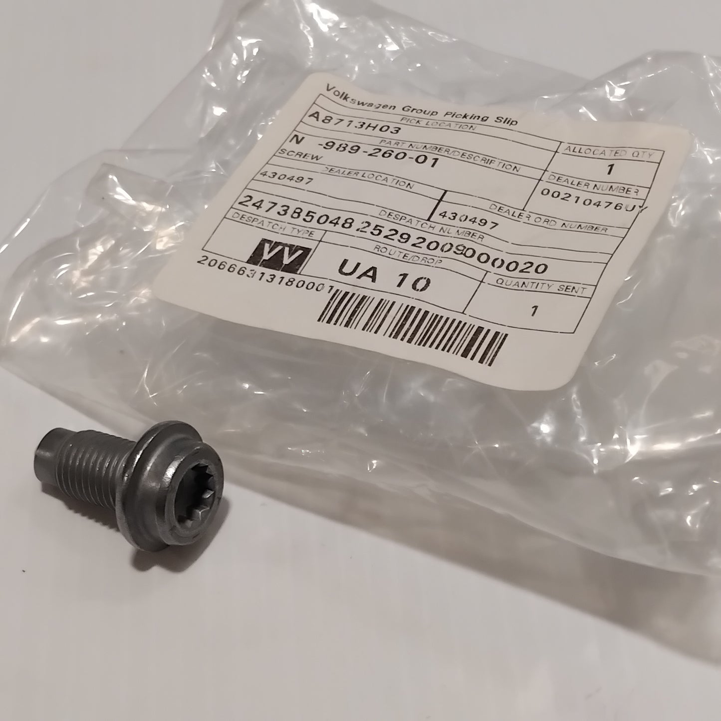 Genuine Three Point Seat Belt - SEAT Ibiza 2013-2017 | 6J4857705DRAA