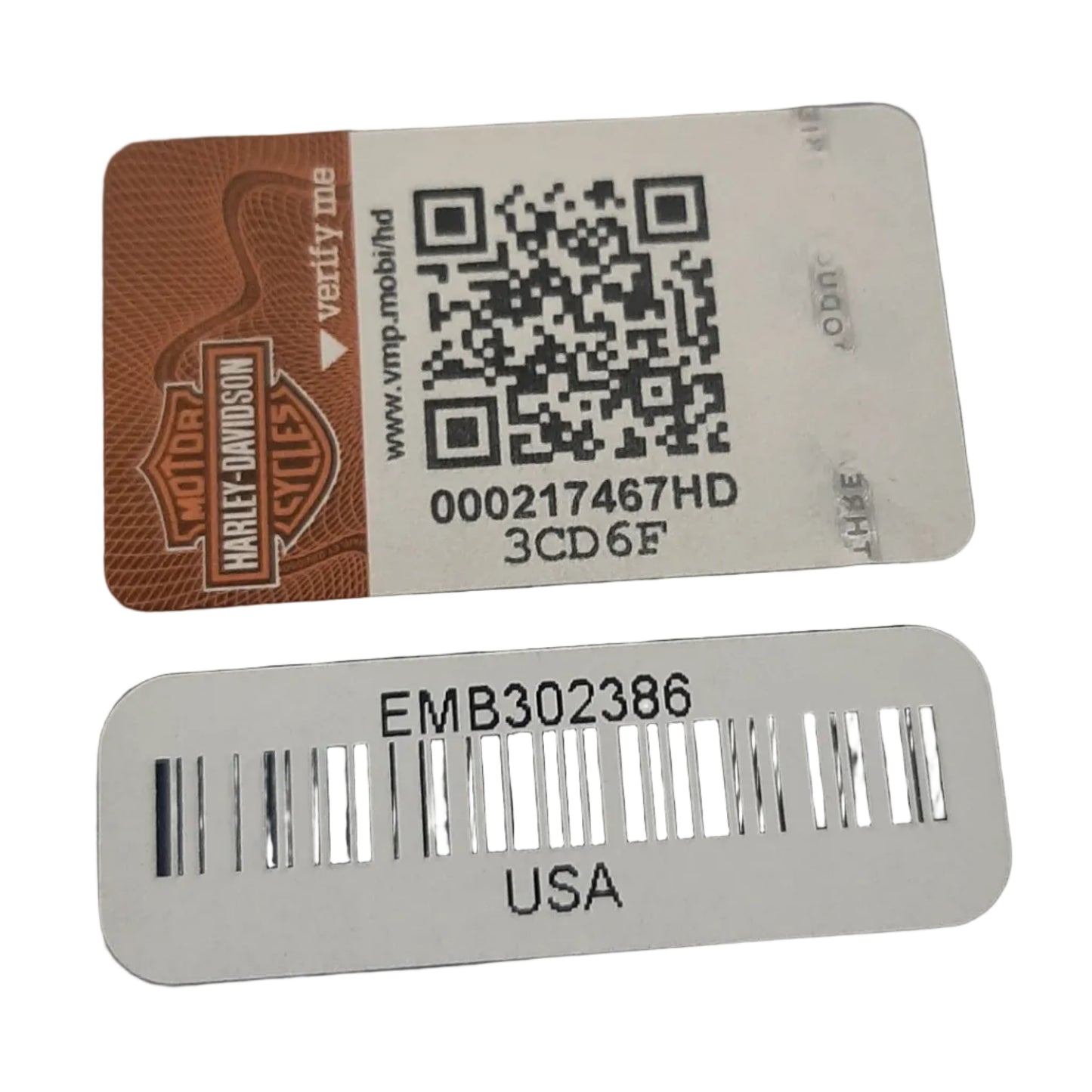 Genuine Harley Davidson Emblem Bar & Shield 2Xl | EMB302386