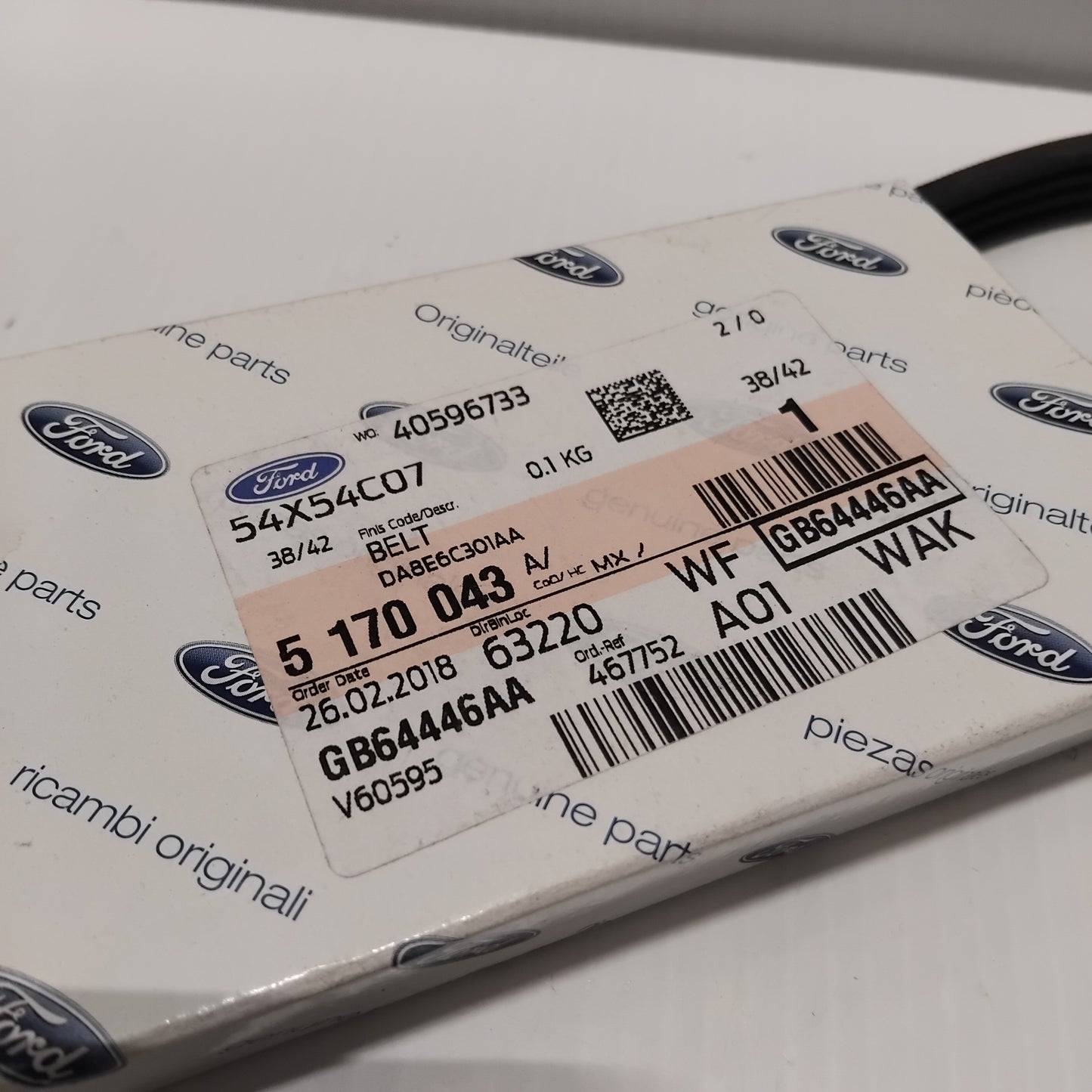 Genuine Ford Belt | 5170043