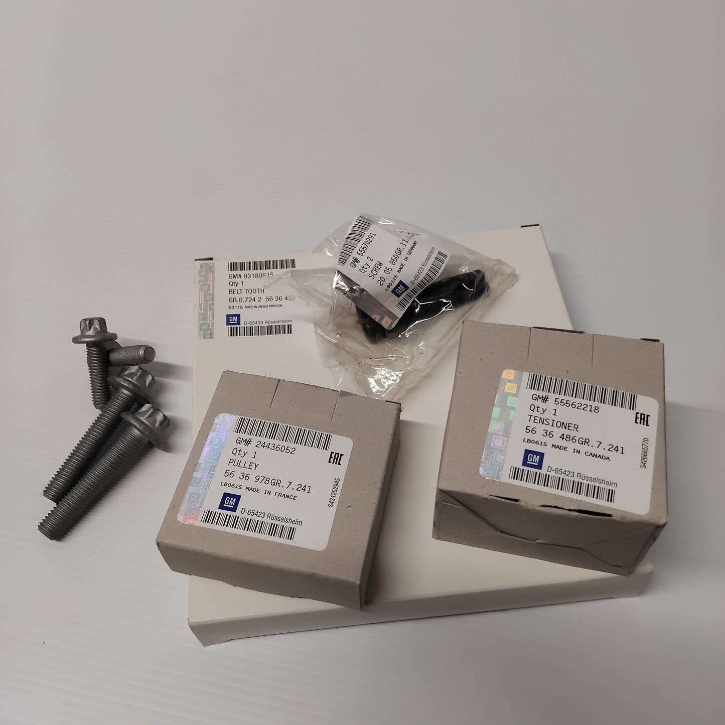 Genuine Timing Belt Kit - Vauxhall Astra H 1.6 | 95516739