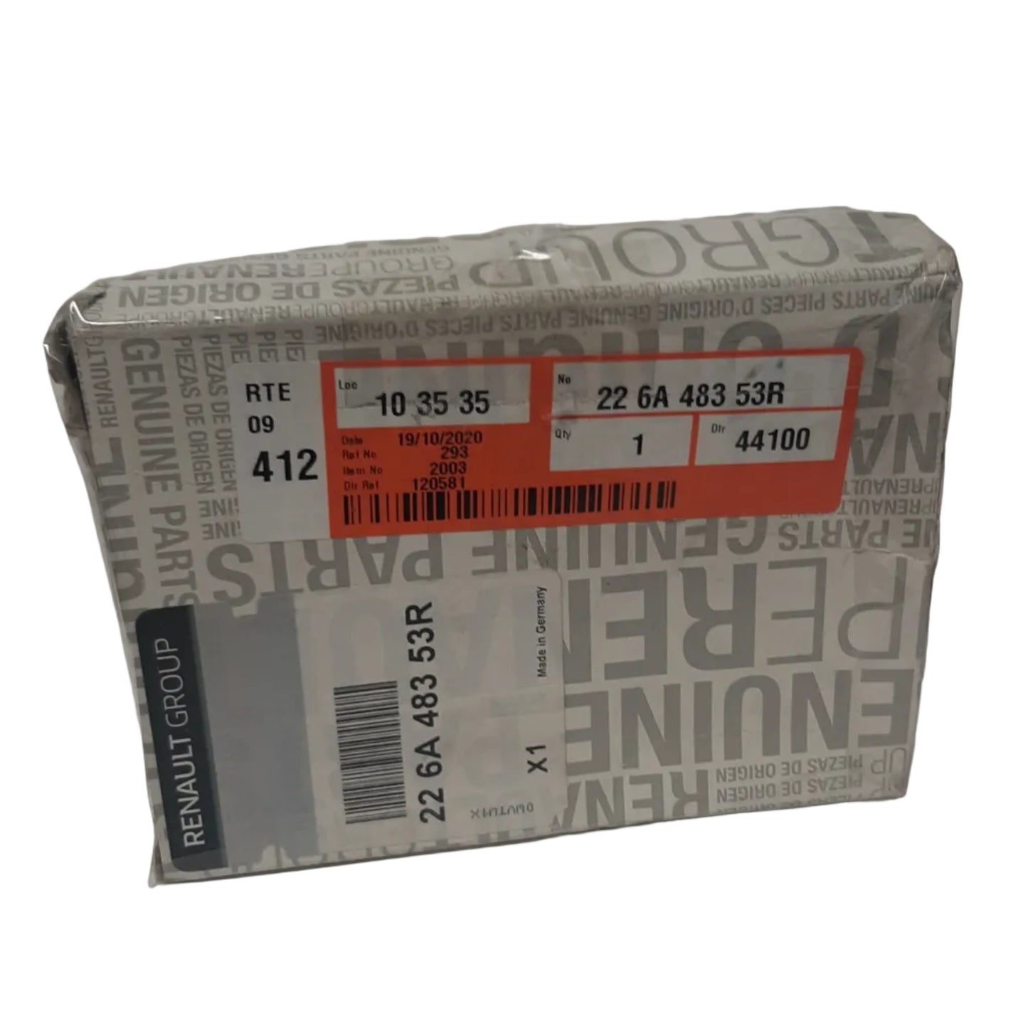 Genuine Renault Sen-Oxygen | 22 6A 483 53R