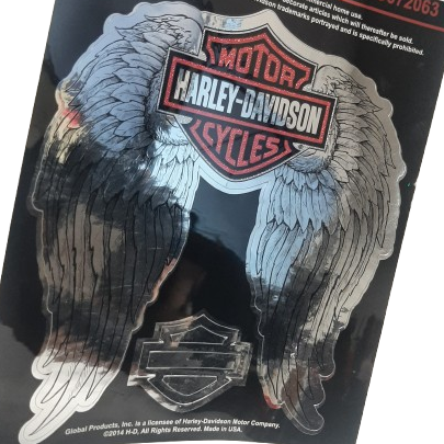 Genuine Harley Davidson Winged B&S Decal | DC072063