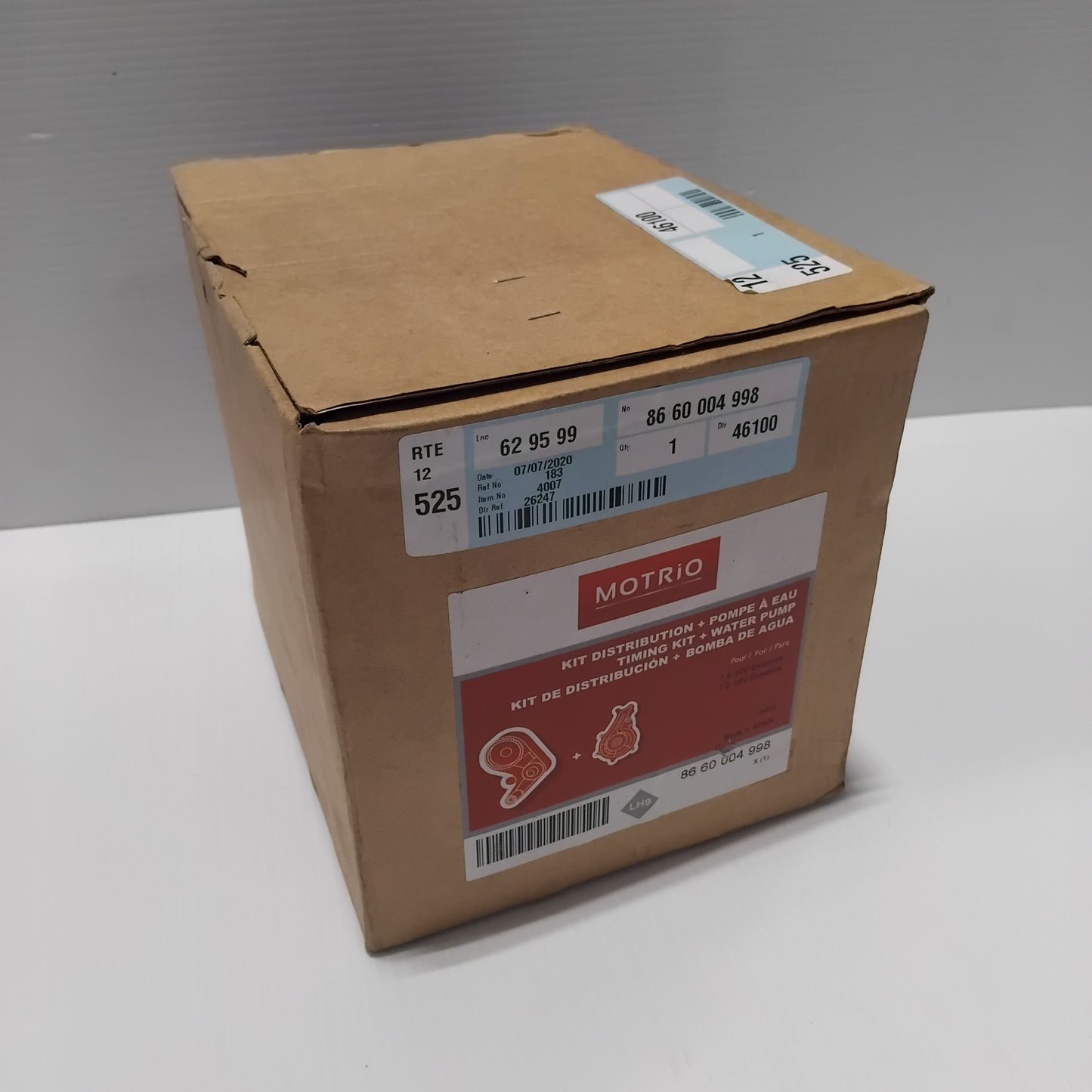 Genuine Renault Timing Kit & Pump | 86 60 004 998